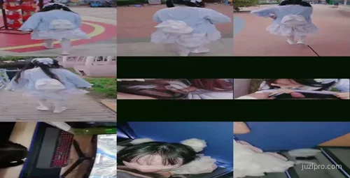 露脸“洛丽塔喵喵”第一部，游乐园网吧电影院精彩互动-截图2