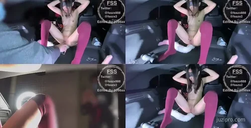 推特网红冯珊珊户外展示福利