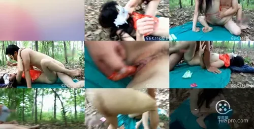 复古红肚兜美女树林吊床休息-截图2