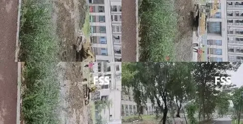 网红冯珊珊户外互动分享