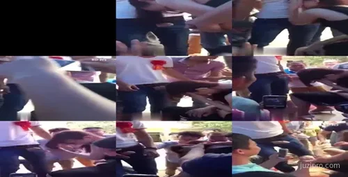 低俗婚礼上新娘引发争议行为-截图2