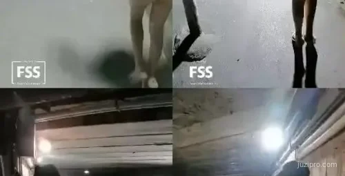 推特红人冯珊珊户外拍摄福利