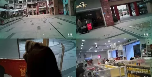 推特网红冯珊珊户外活动