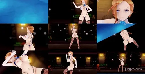[MMD]面具少女舞蹈表演-截图2